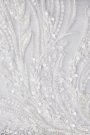 Glitter Tulle Lace Mermaid Tall Plus Wedding Dress SWG941