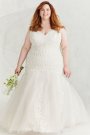 Multi-Lace Tank V-Neck Mermaid Wedding Dress CWG963