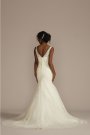 Multi-Lace Tank V-Neck Mermaid Wedding Dress CWG963