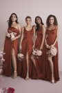 Crepe-Back Satin Scoop Tank Bridesmaid Dress David's Bridal F20098