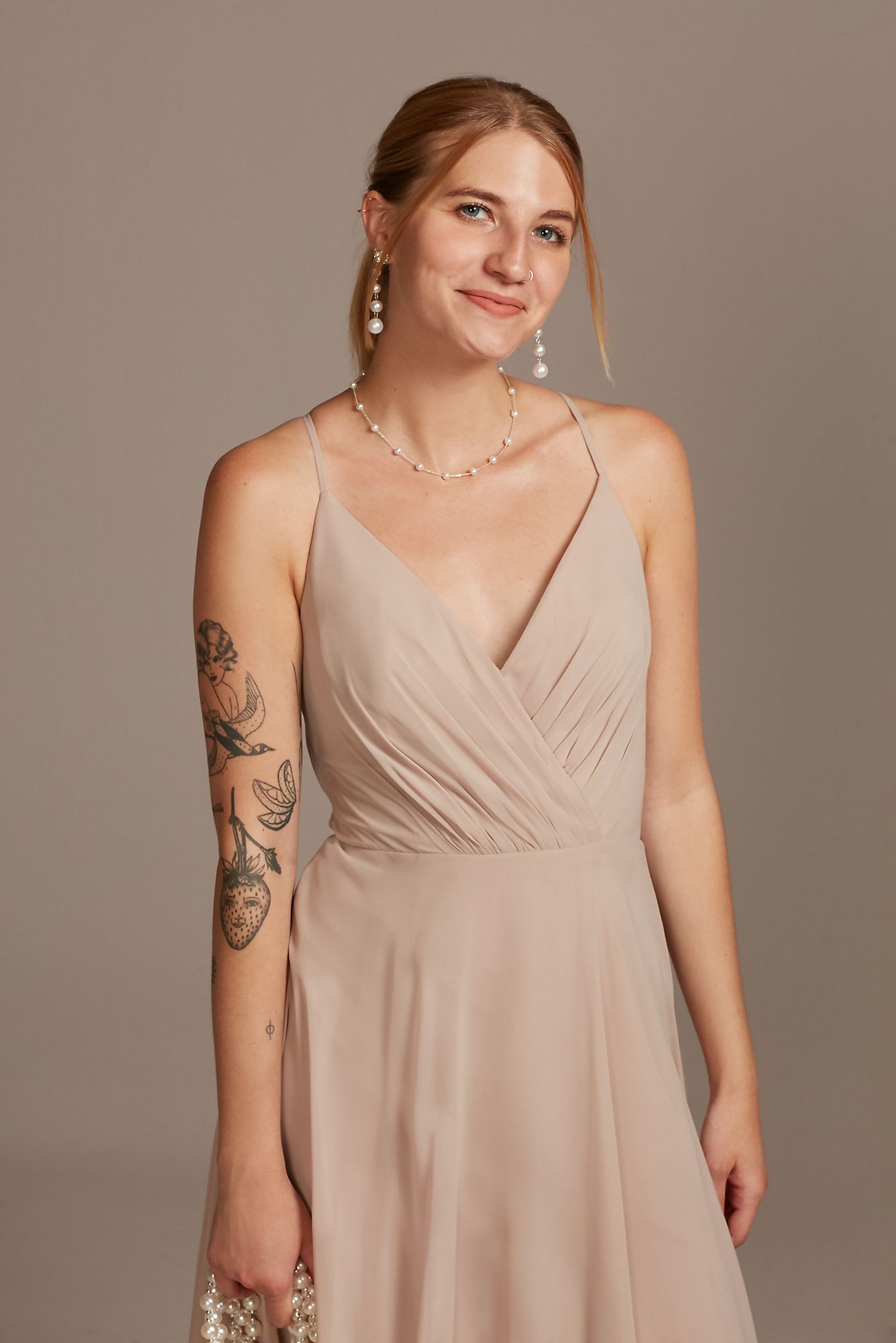 David's bridal short bridesmaid on sale dress